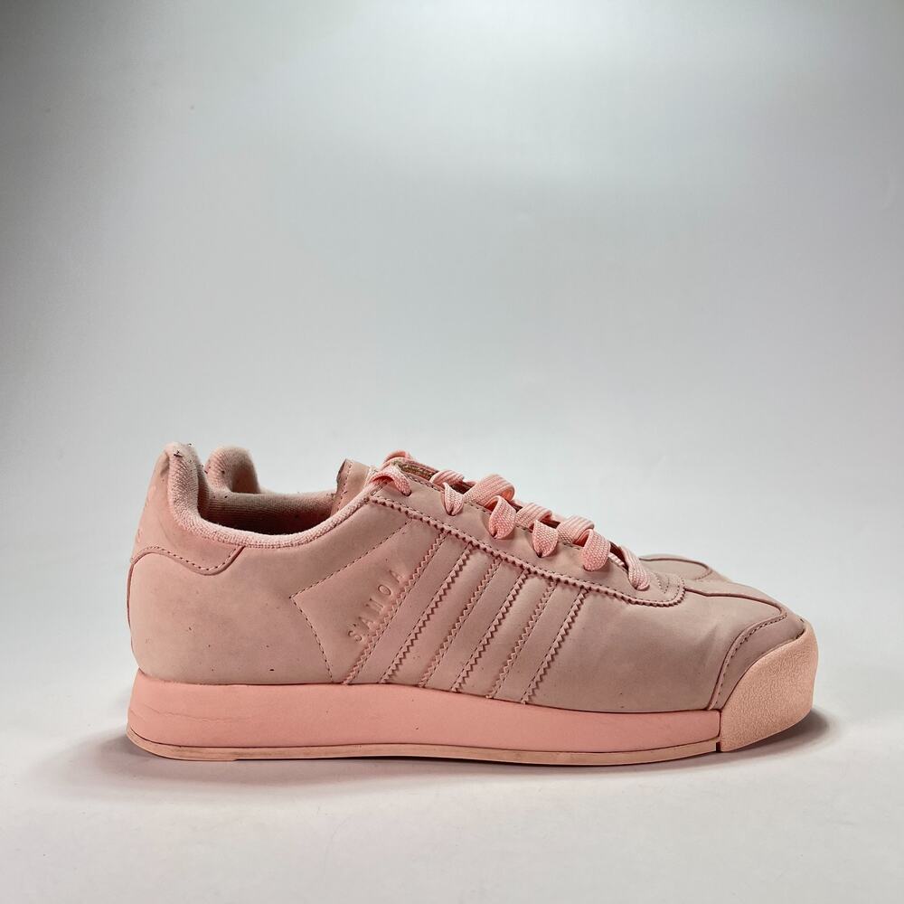 adidas Samoa Tactile Rose Pink Retro Casual Sneakers BY3528 Women's Size 6.5